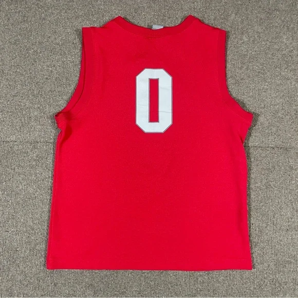 Nike Ohio State Buckeyes Basketball Jersey NCAA #0 Red Youth Large Sullinger - Picture 5 of 6
